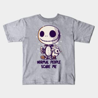 Normal People Scare Me Kids T-Shirt